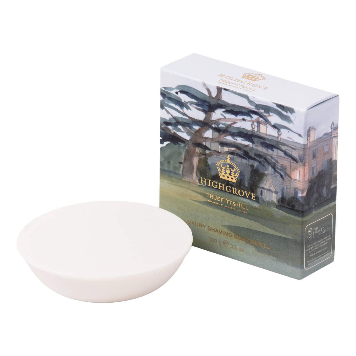 Truefitt & Hill Luxury barbersåpe refill - Highgrove