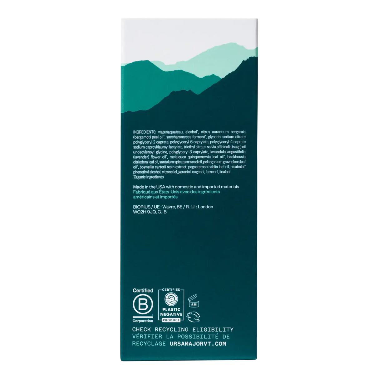 Ursa Major Forest Fix Spray Deodorant