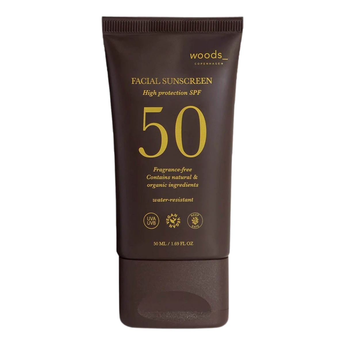 Woods Copenhagen Facial Sunscreen SPF 50 – Barbershop.no