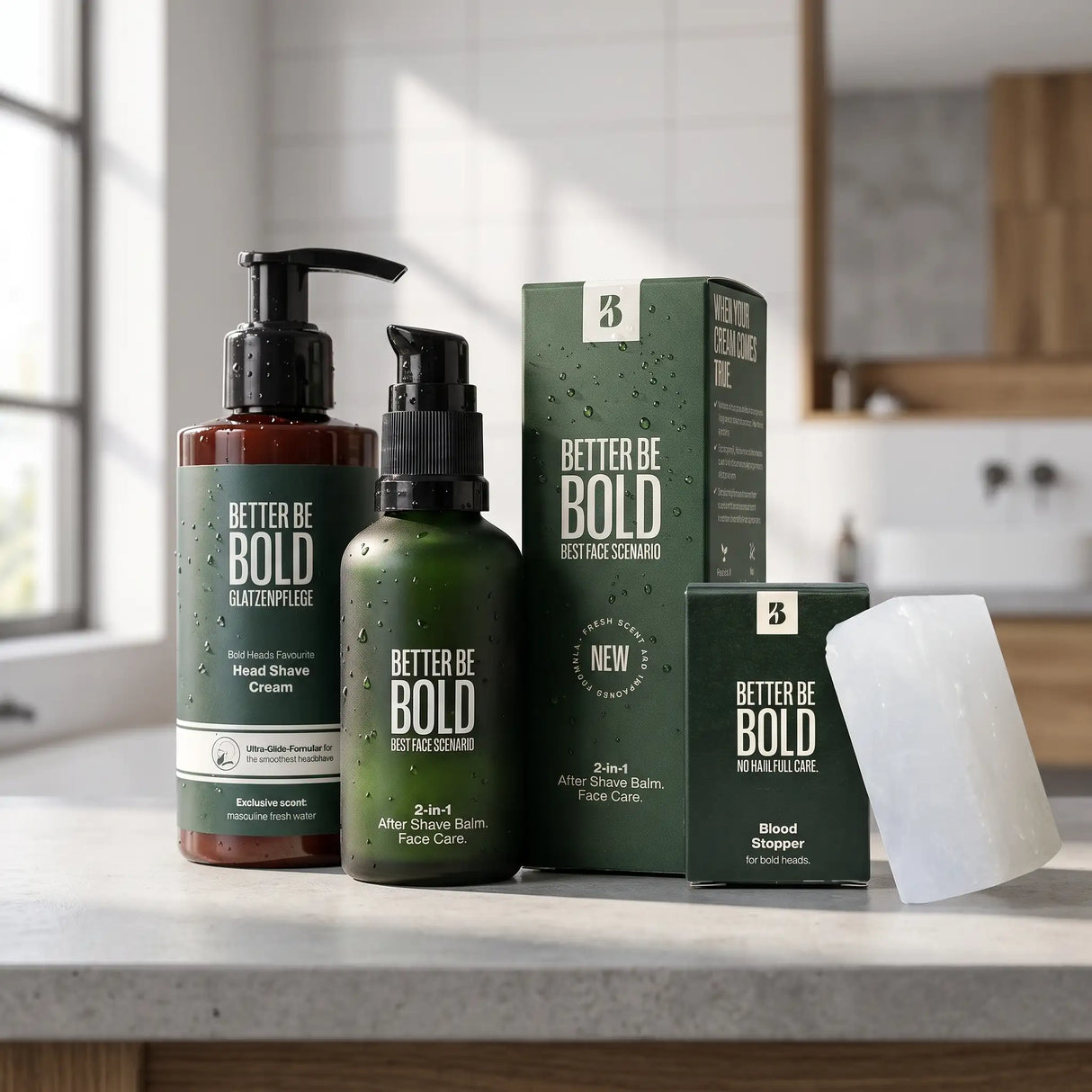 Better Be Bold - Barberingspakke for den skalla