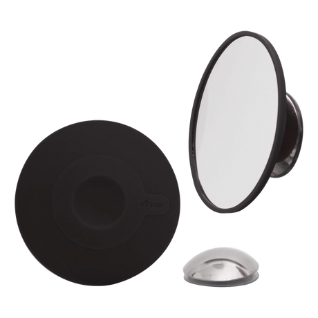 Bosign AirMirror speil med sugekopp Sort