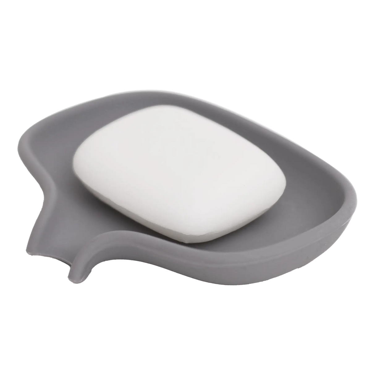 Bosign Soap Saver Flow såpeskål i silikon Grå