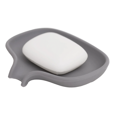 Bosign Soap Saver Flow såpeskål i silikon Grå