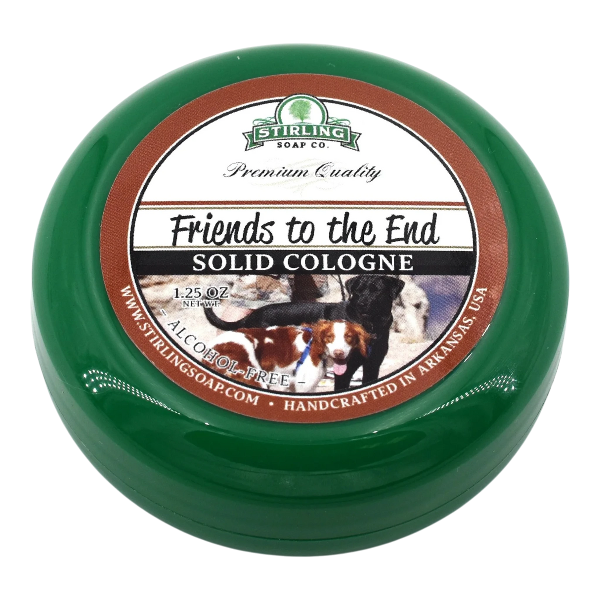 Stirling Soap Co. Friends to the End Solid Cologne