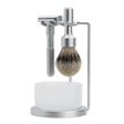 Merkur Futur Silvertip barbersett 4 deler