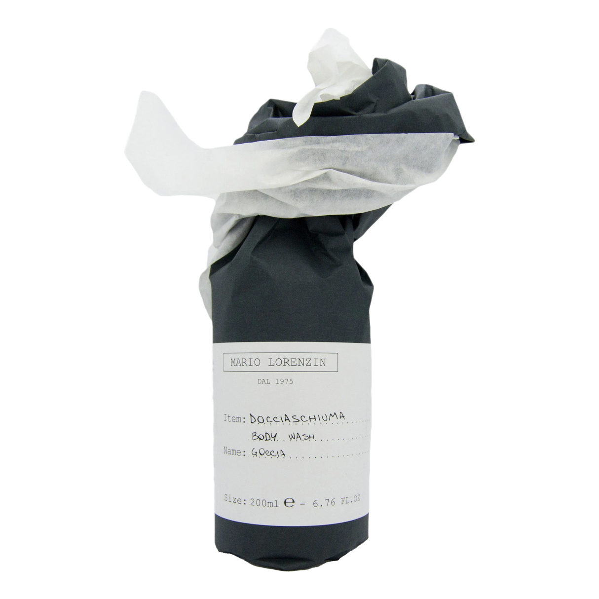 Mario Lorenzin 1975 Goccia body wash