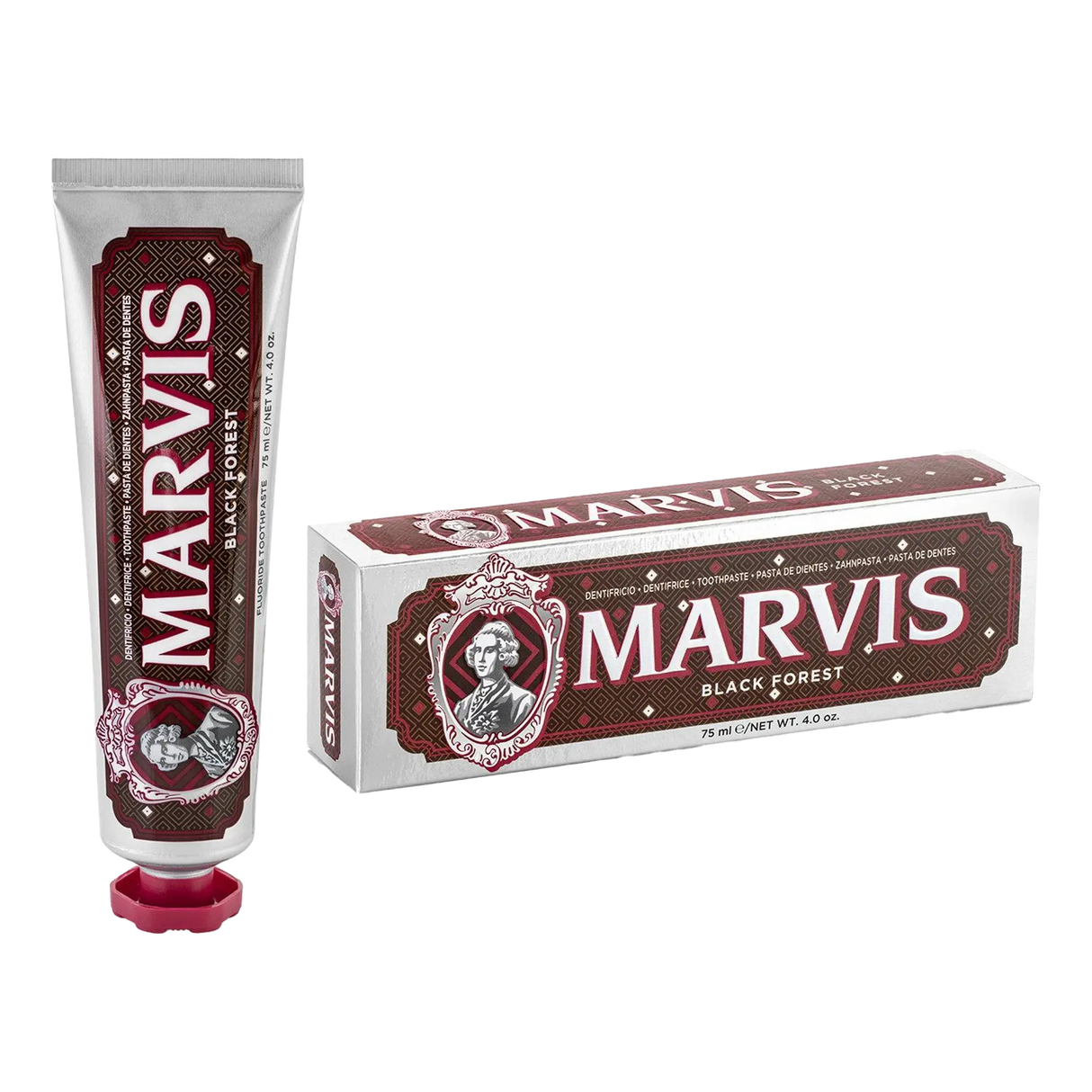 Marvis tannkrem - Black Forest