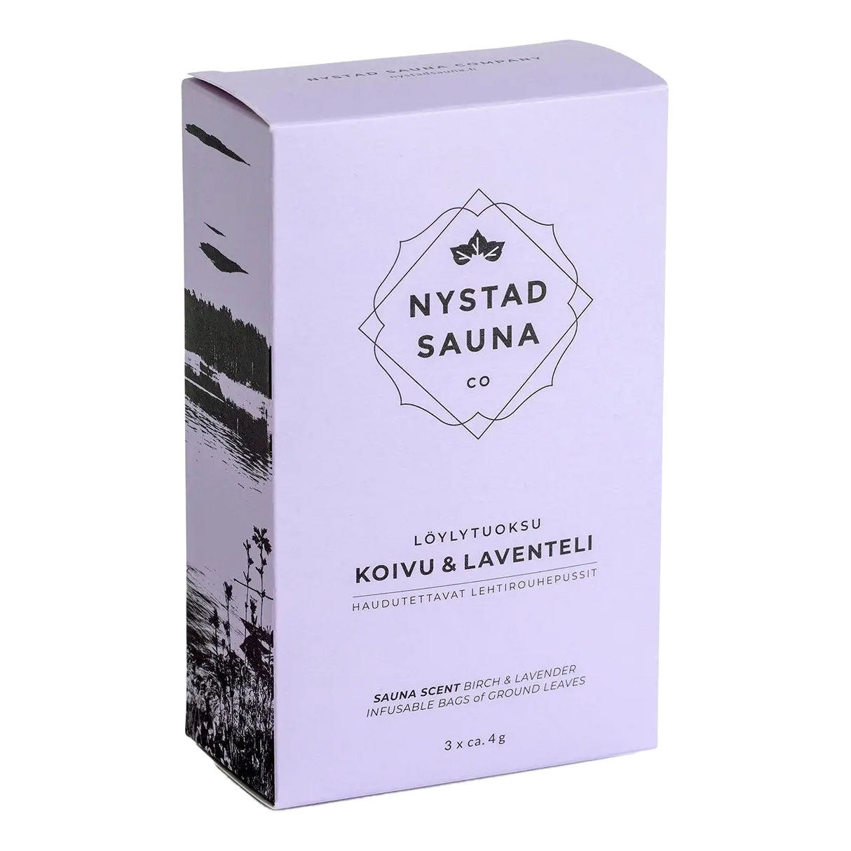 Nystad Sauna Scent Bjørk og Lavendel