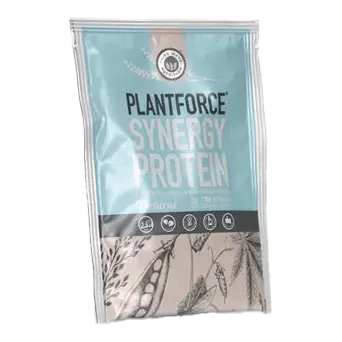 Plantforce Synergy Proteinpulver 20 g prøvepose Naturell 