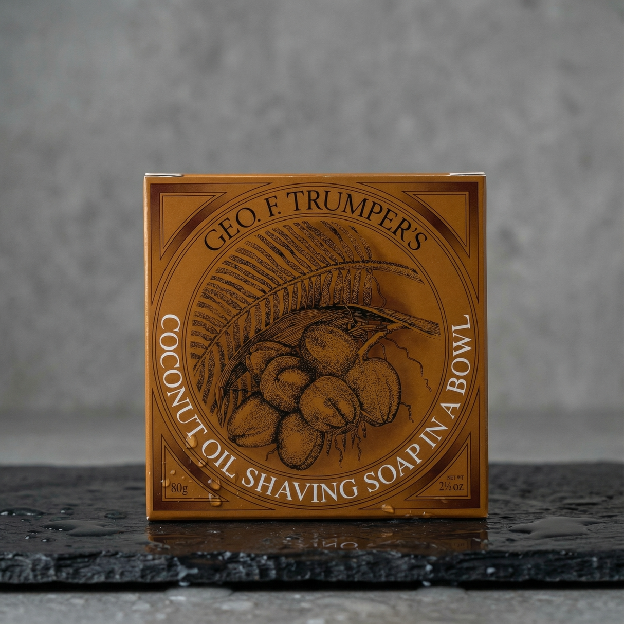 Geo F. Trumper barbersåpe i treskål