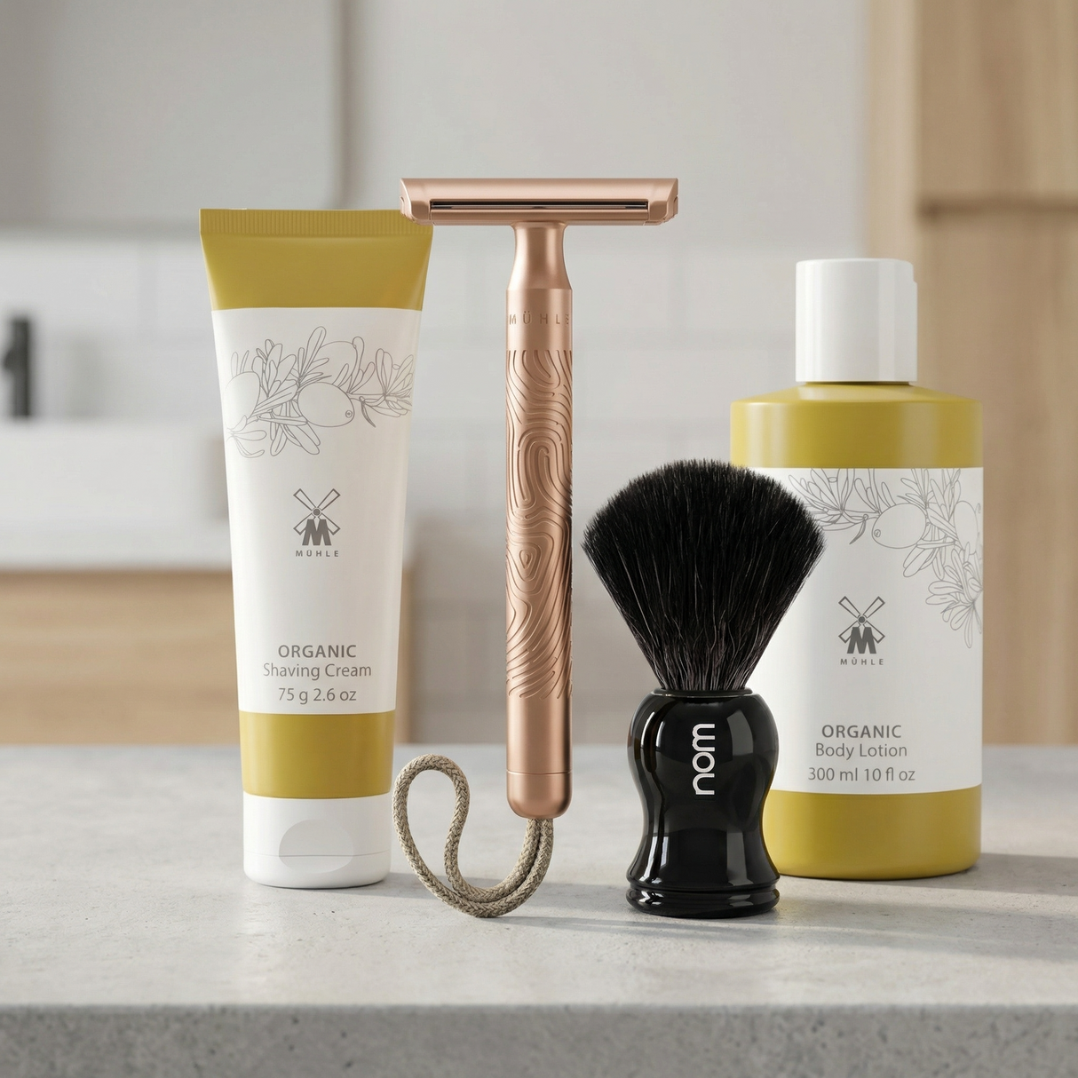 Barbersett for henne - Med barberkost