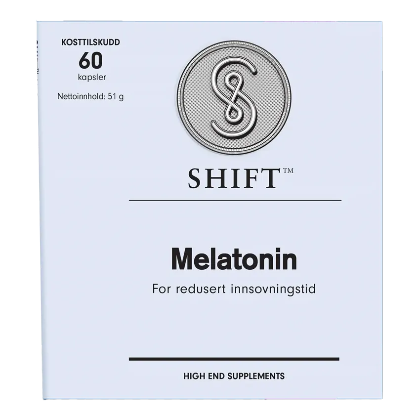 SHIFT Melatonin 60 kapsler 