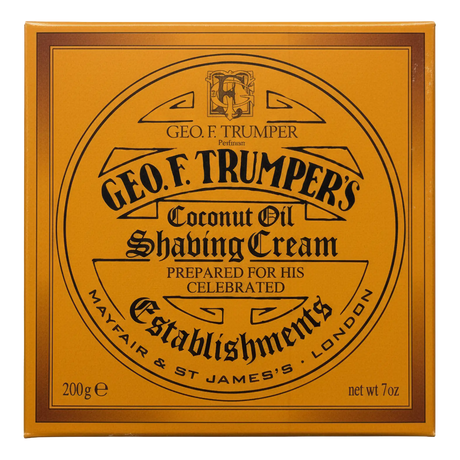 Geo F. Trumper barberkrem i skål - Kokosnøtt