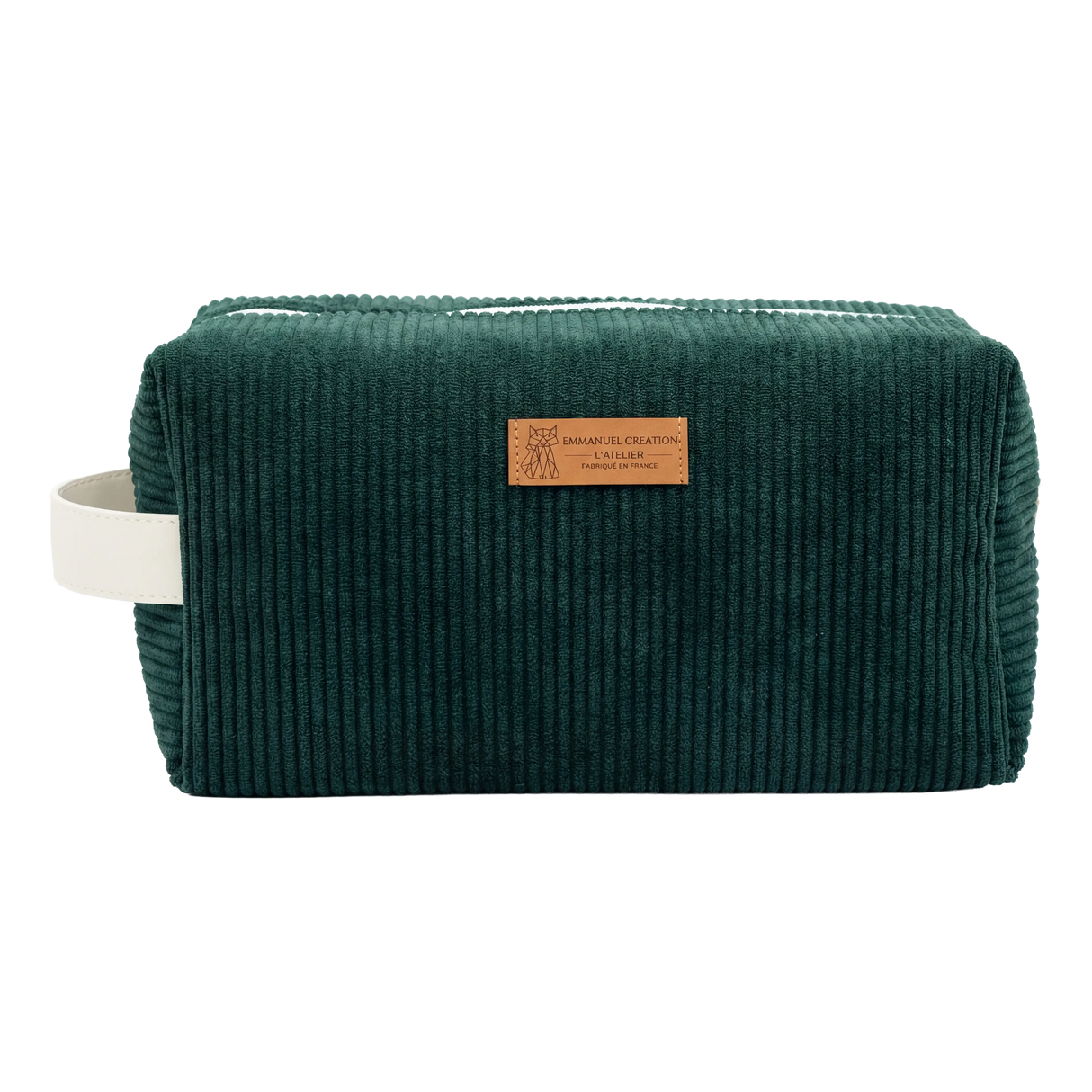 Emmanuel Creation L'atelier Corduroy stor toalettmappe
