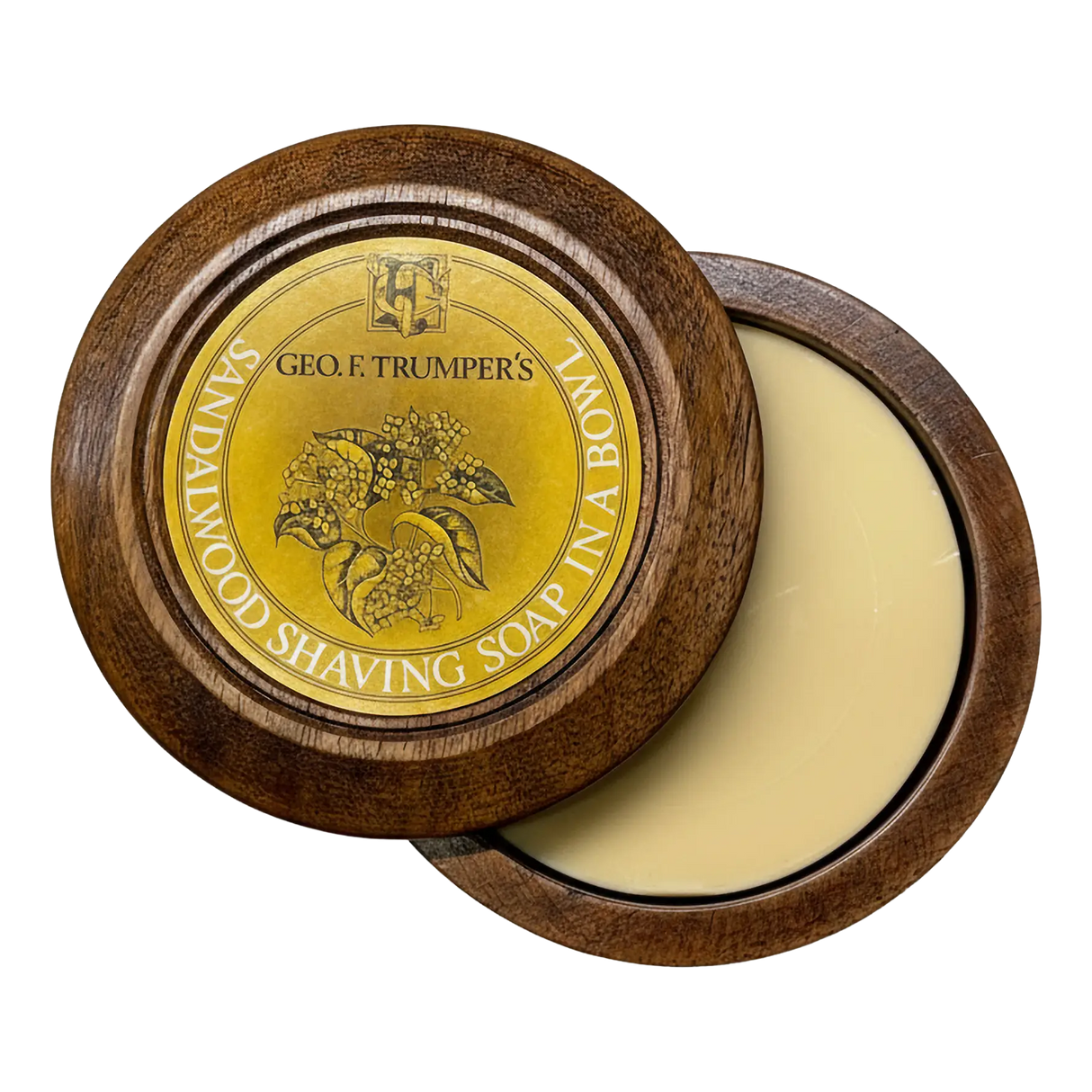 Geo F. Trumper barbersåpe i treskål