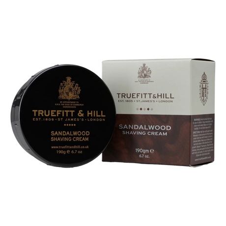 Truefitt & Hill barberkrem i skål - Sandalwood