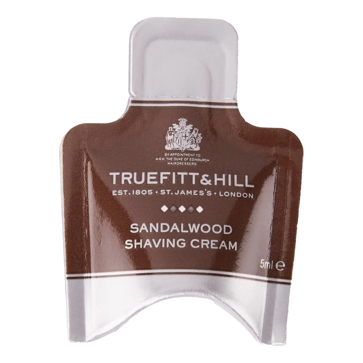 Truefitt & Hill barberkrem vareprøve Sandeltre