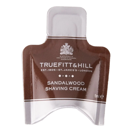 Truefitt & Hill barberkrem vareprøve Sandeltre