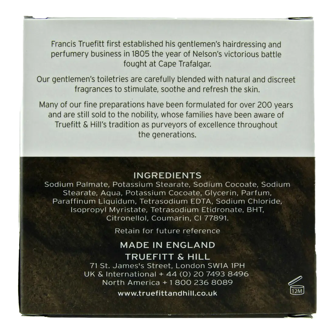 Truefitt & Hill Luxury barbersåpe refill - Sandeltre