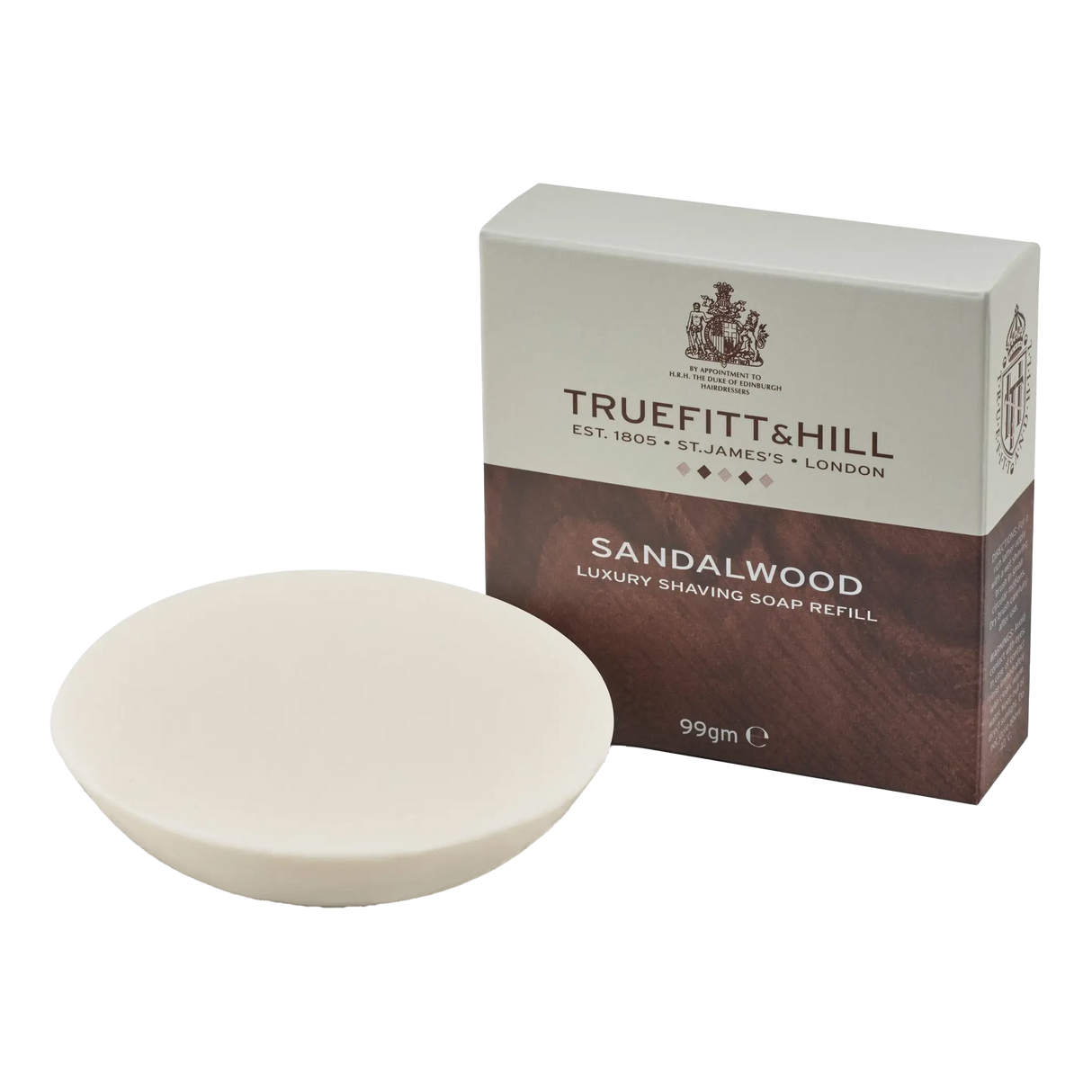 Truefitt & Hill Luxury barbersåpe refill - Sandeltre