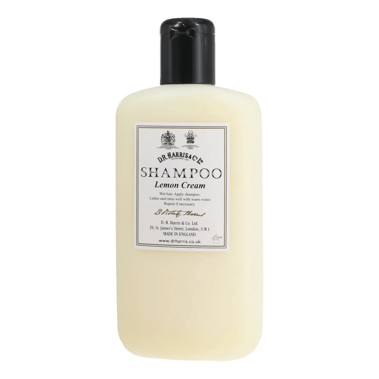 D. R. Harris Lemon Cream sjampo - Til normalt og oljete hår