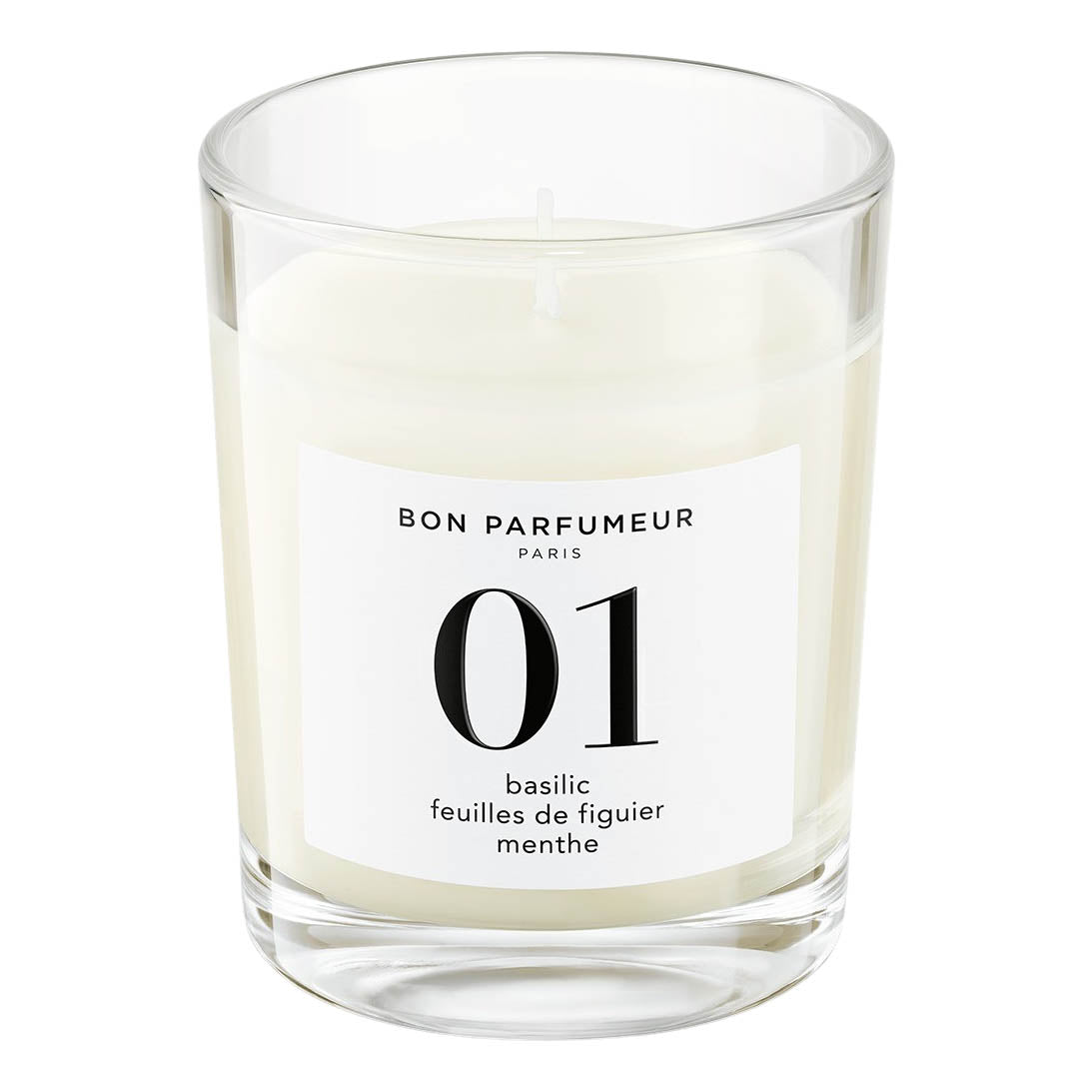 Bon Parfumeur duftlys 01 180 g