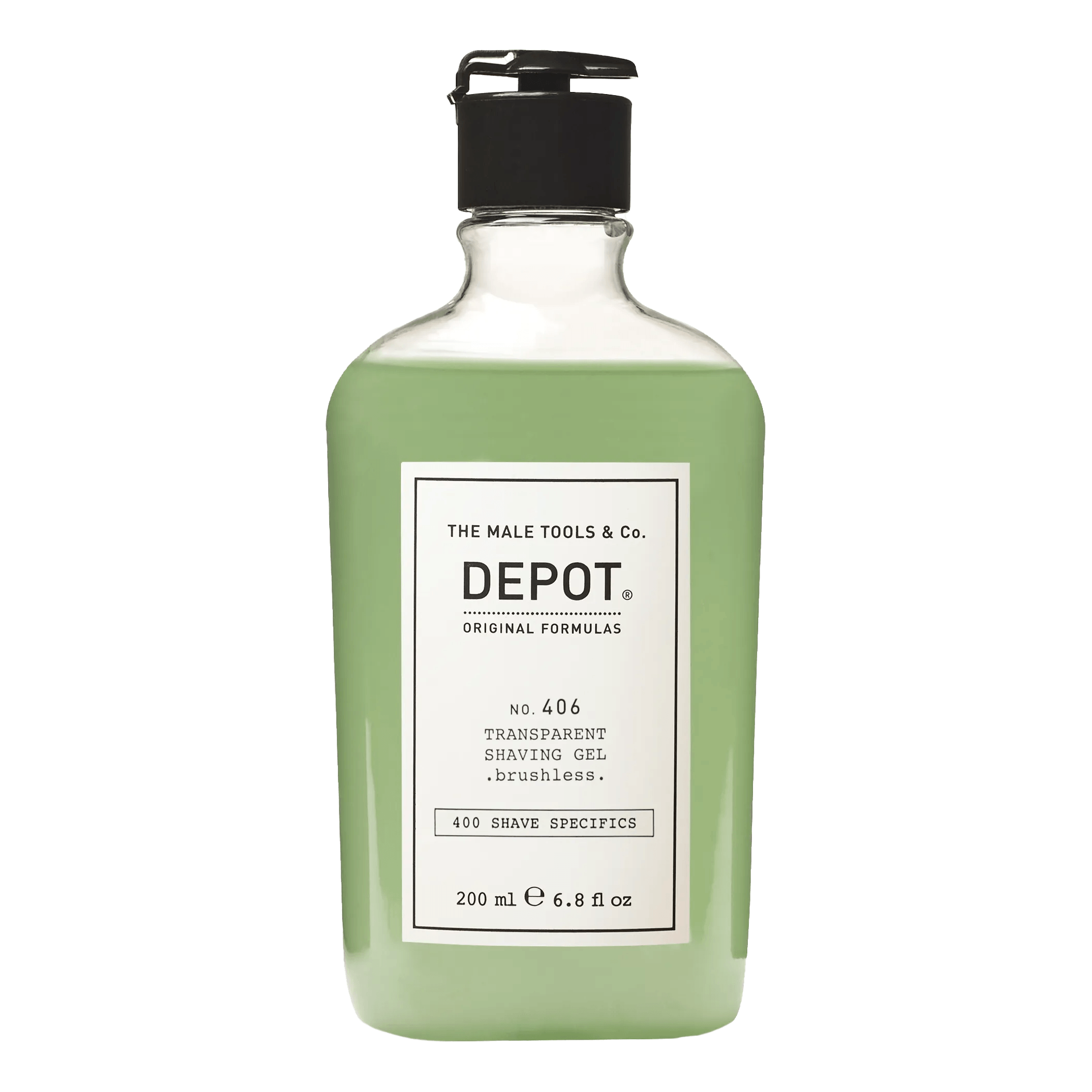 Depot No. 406 Transparent Shaving Gel 200 ml