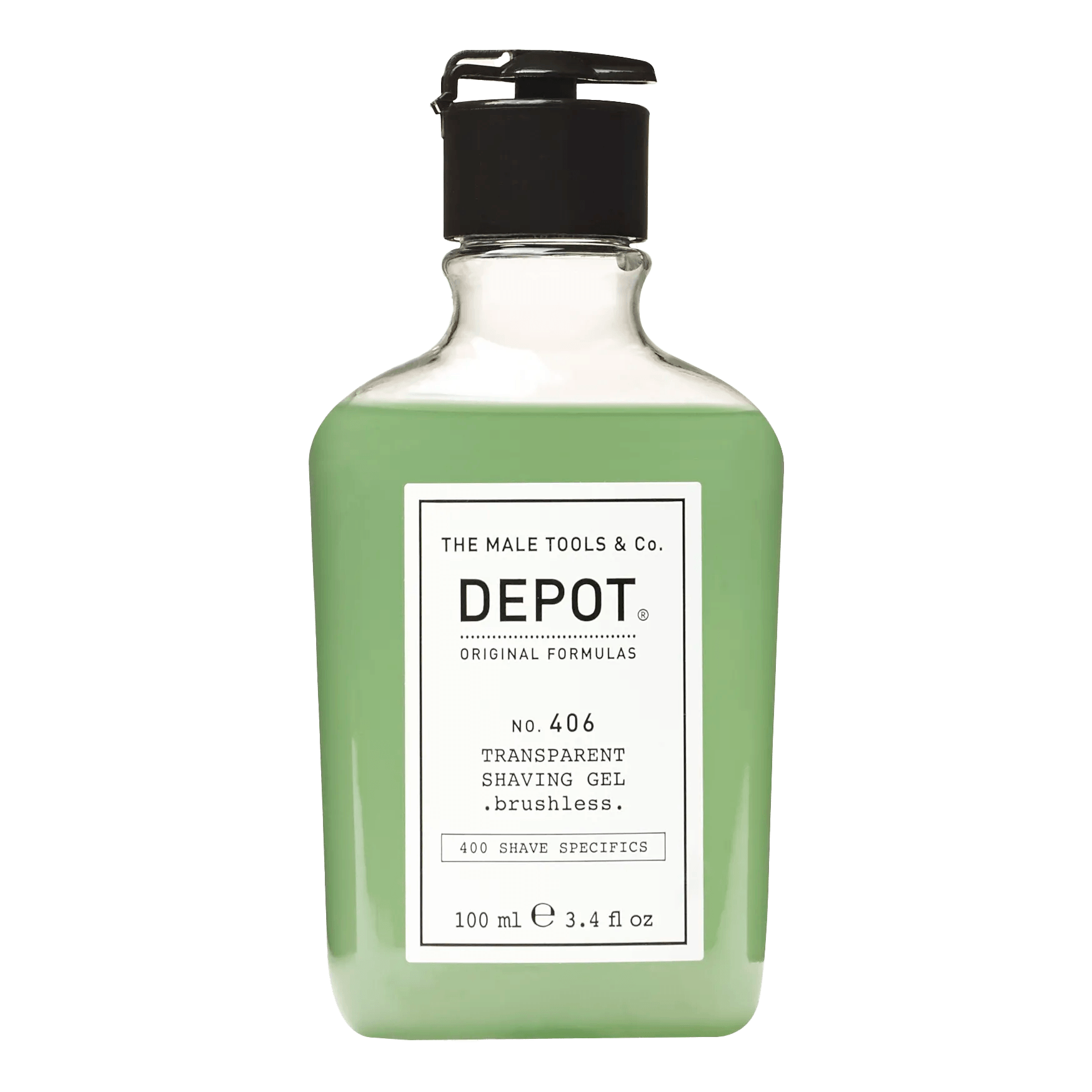 Depot No. 406 Transparent Shaving Gel 100 ml