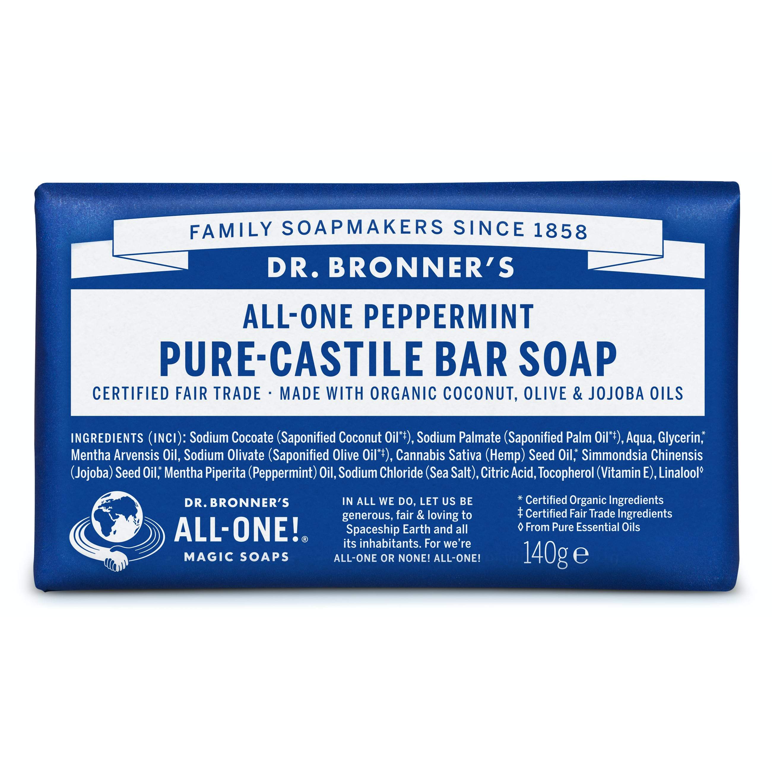 Dr. Bronner's Castile såpe Peppermynte