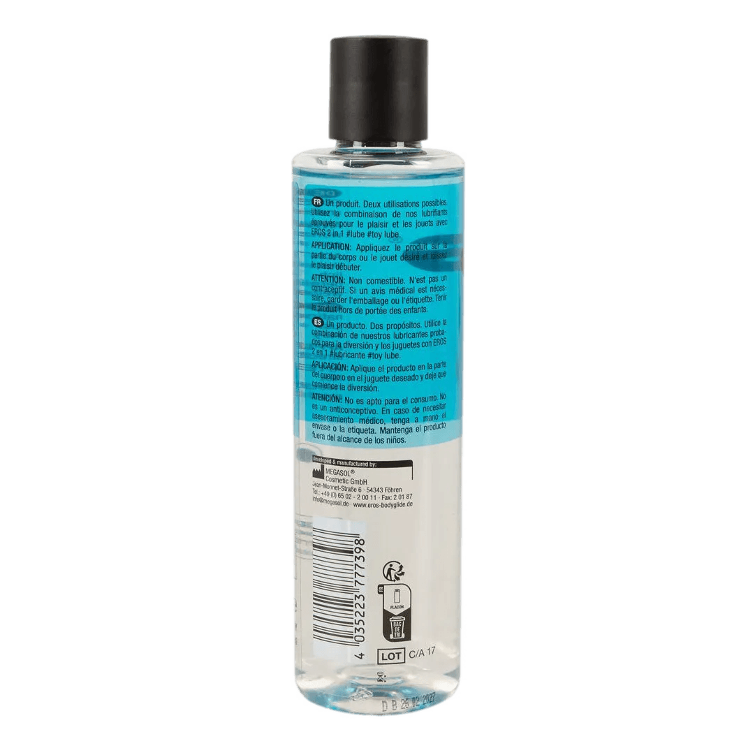 Eros 2in1 glidemiddel 2in1 lube & toy 250 ml