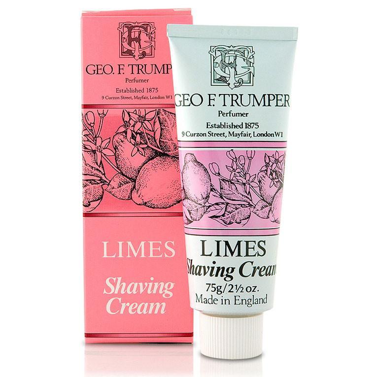 Geo F. Trumper barberkrem i tube - Extract of Limes
