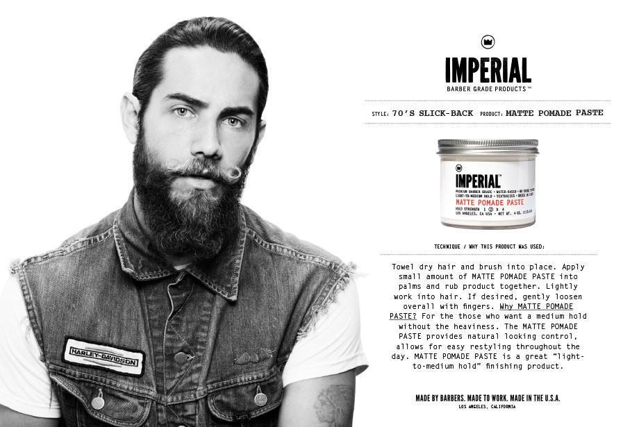 Imperial Barber Products Matte Pomade Paste 115 g