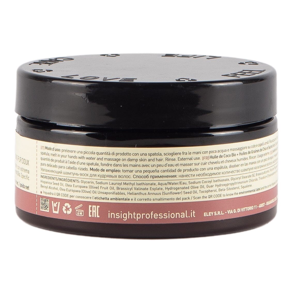 Insight Elasti-Curl Pure Mild sjampo 100 g