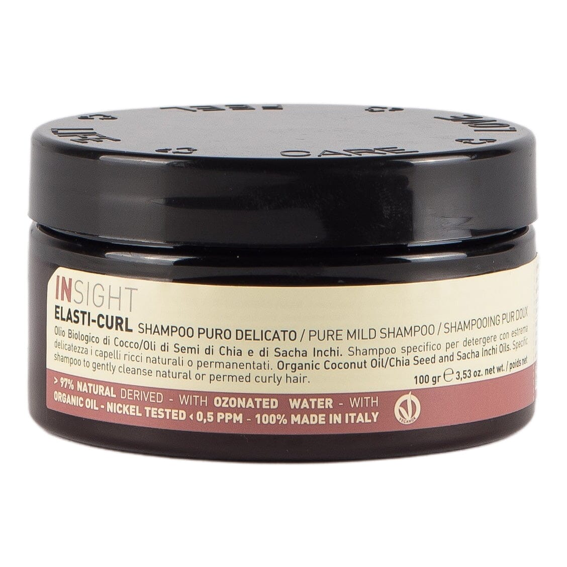 Insight Elasti-Curl Pure Mild sjampo 100 g