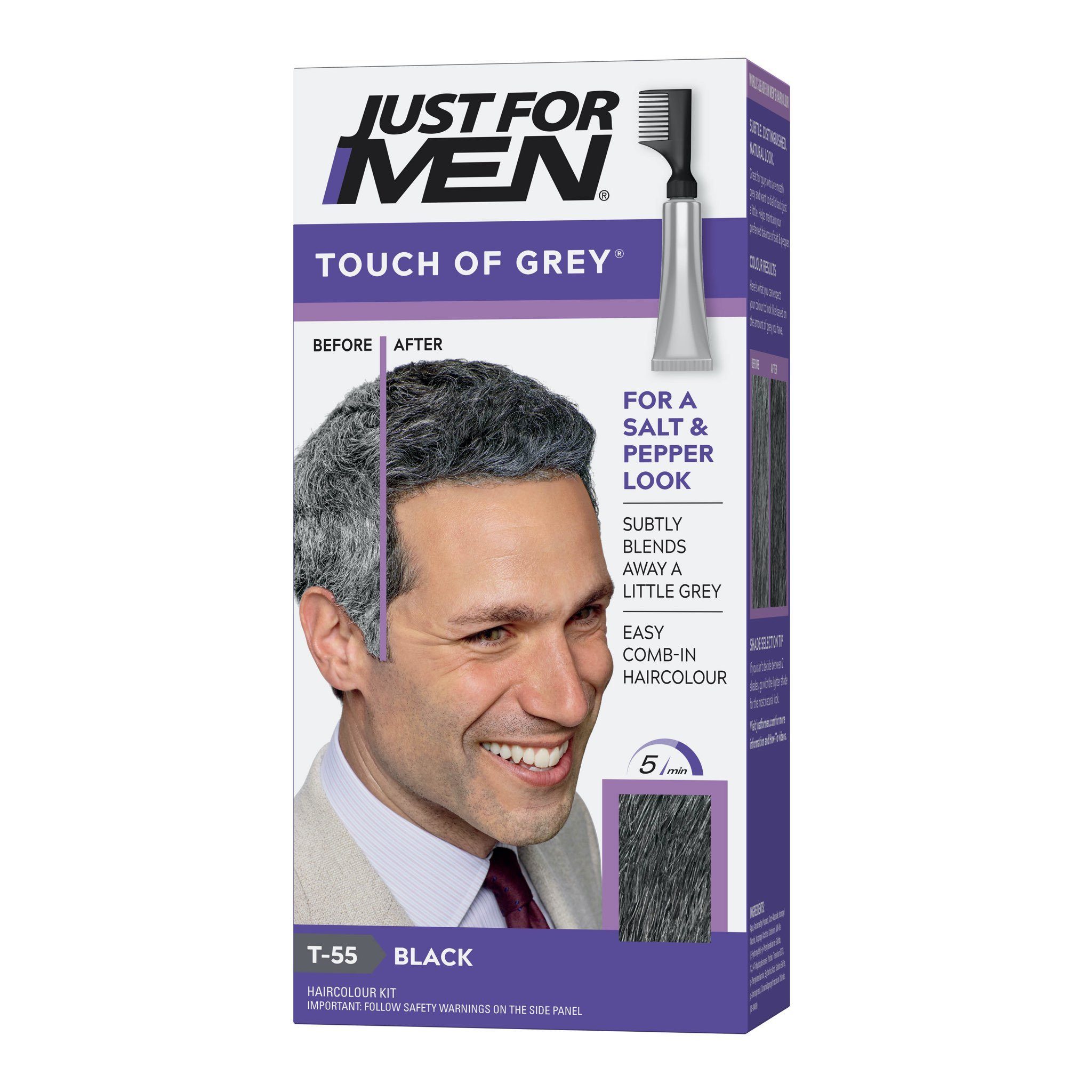 Just For Men hårfarge - Touch of Grey Sort