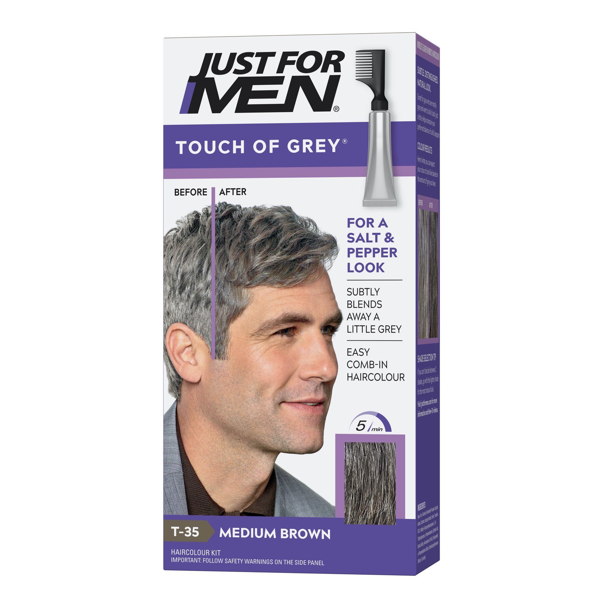 Just For Men hårfarge - Touch of Grey Brun