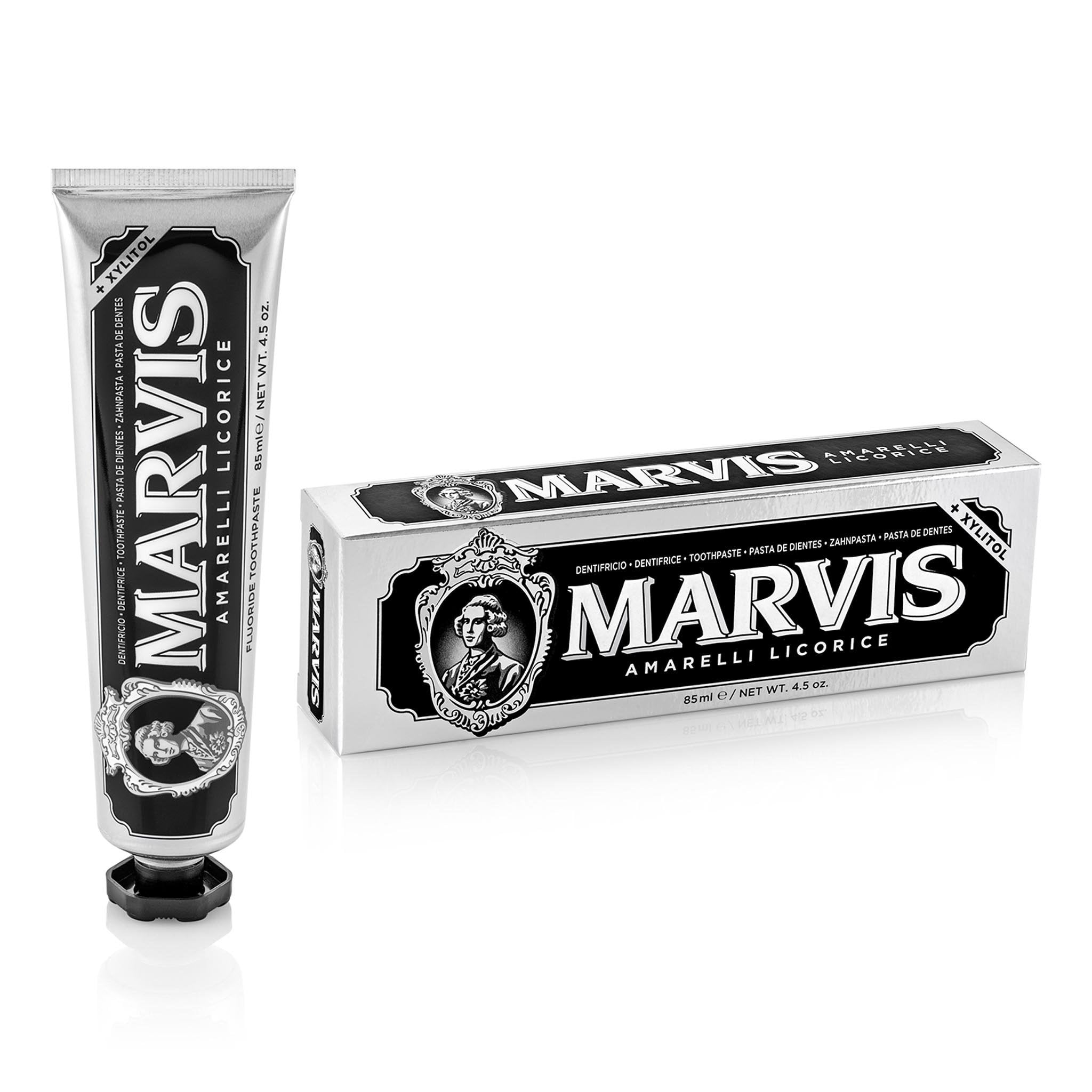 Marvis tannkrem - Amarelli Licorice Mint 25 ml