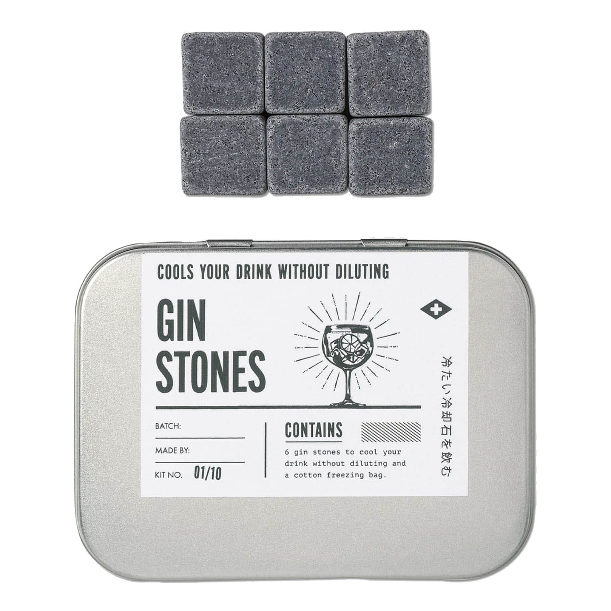 Men's Society Gin Cooling stones