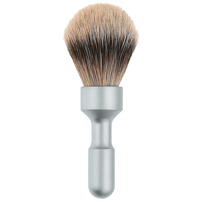 Merkur Futur Silvertip barberkost Matt krom