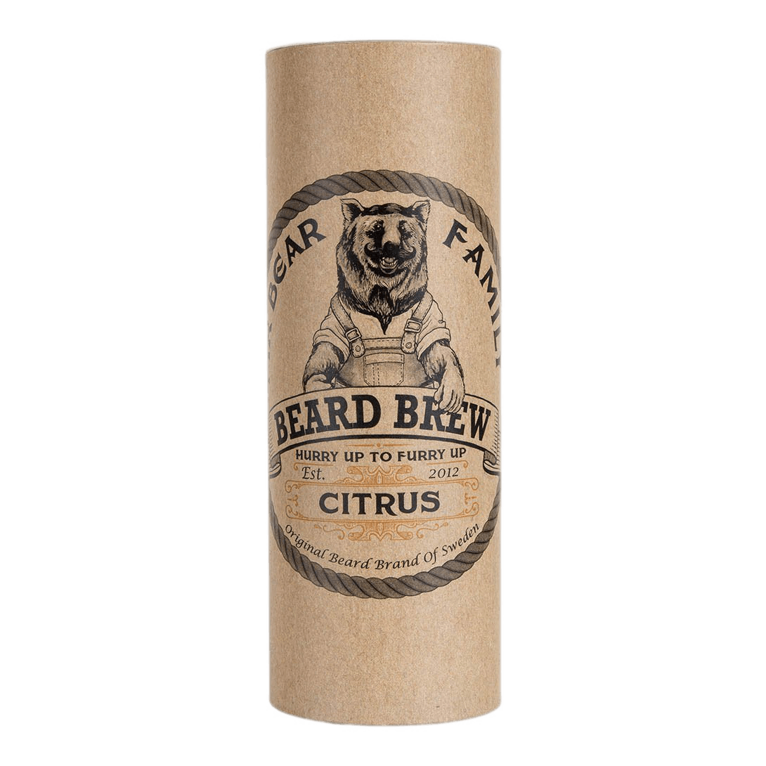 Mr Bear Family Beard Brew skjeggolje - Citrus 30 ml