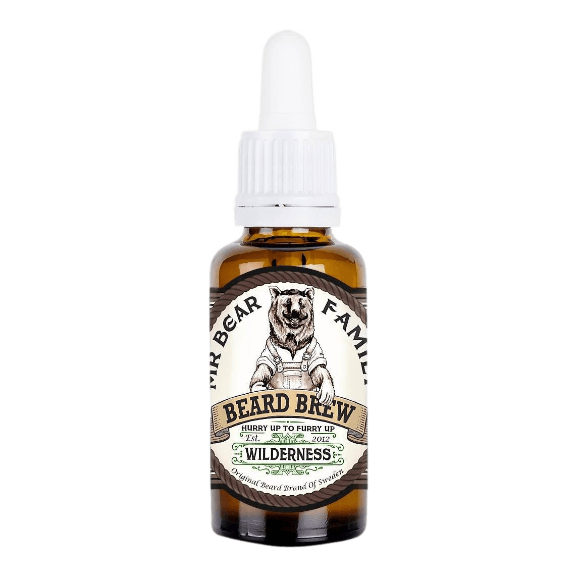 Mr Bear Family Beard Brew skjeggolje - Wilderness 30 ml