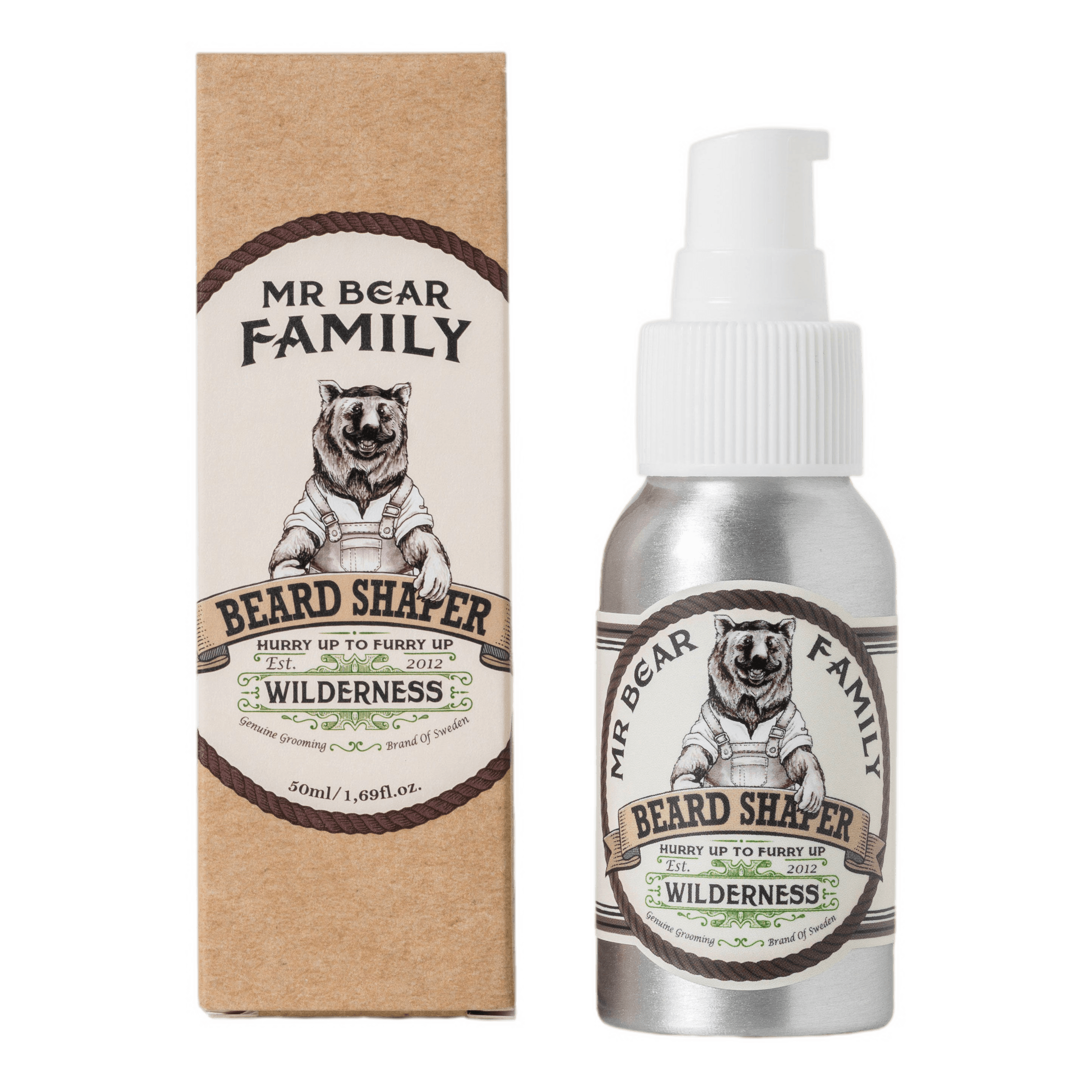 Mr Bear Family Beard Shaper skjegglotion Wilderness