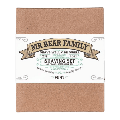 Mr Bear Family Shaving Set Mynte
