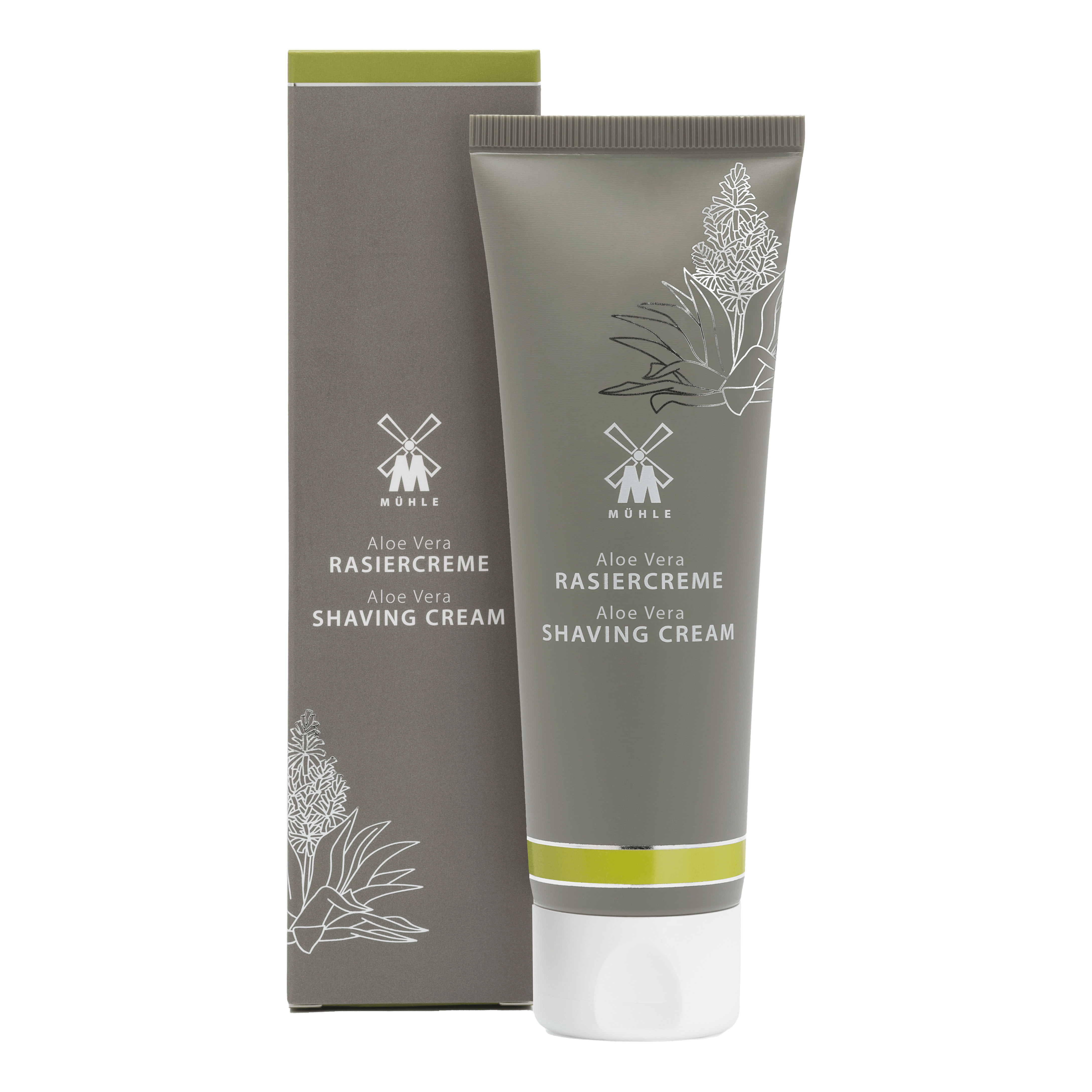 Mühle barberkrem i tube Aloe vera