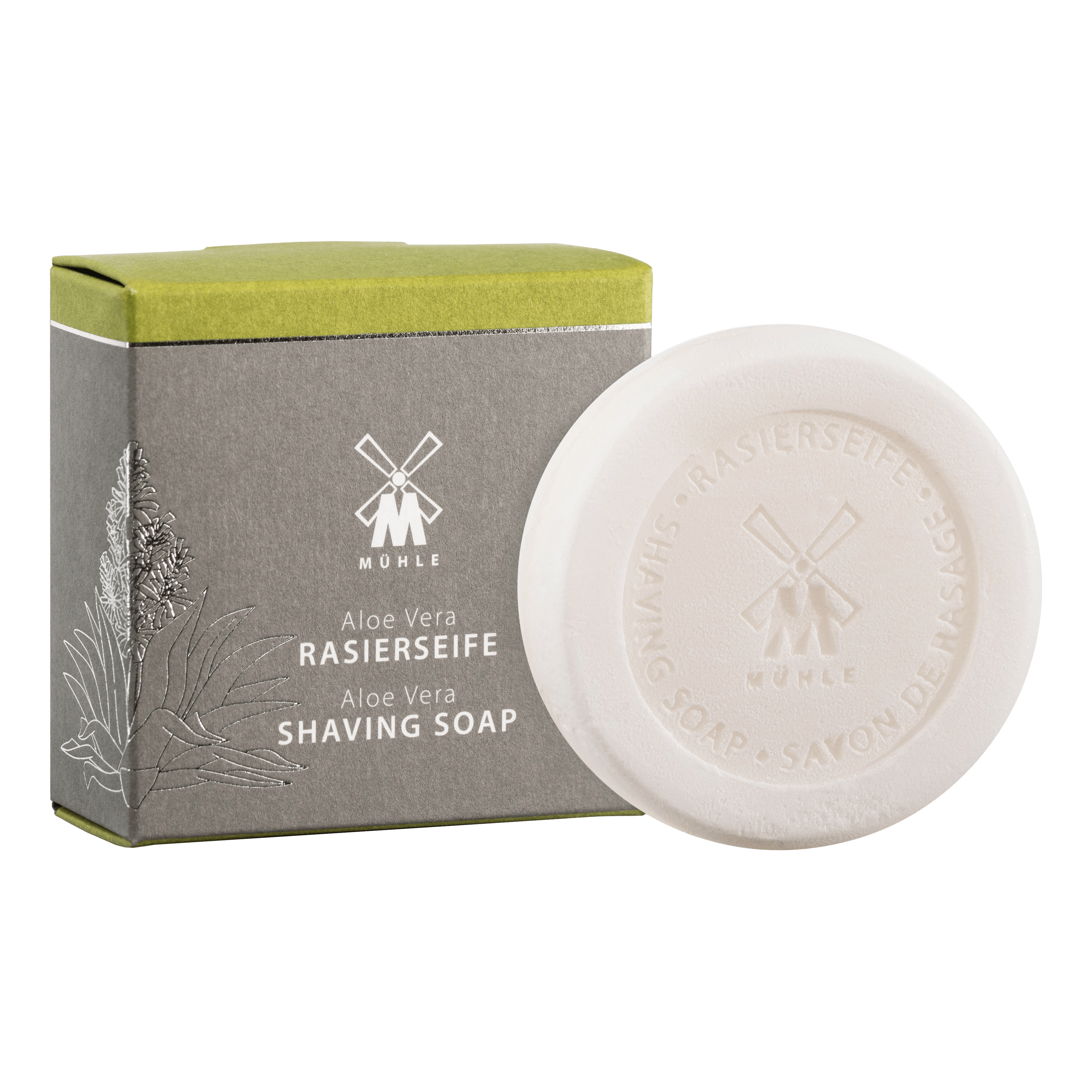 Mühle barbersåpe refill - Aloe vera