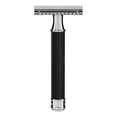 Mühle R89 tradisjonell barberhøvel Sort