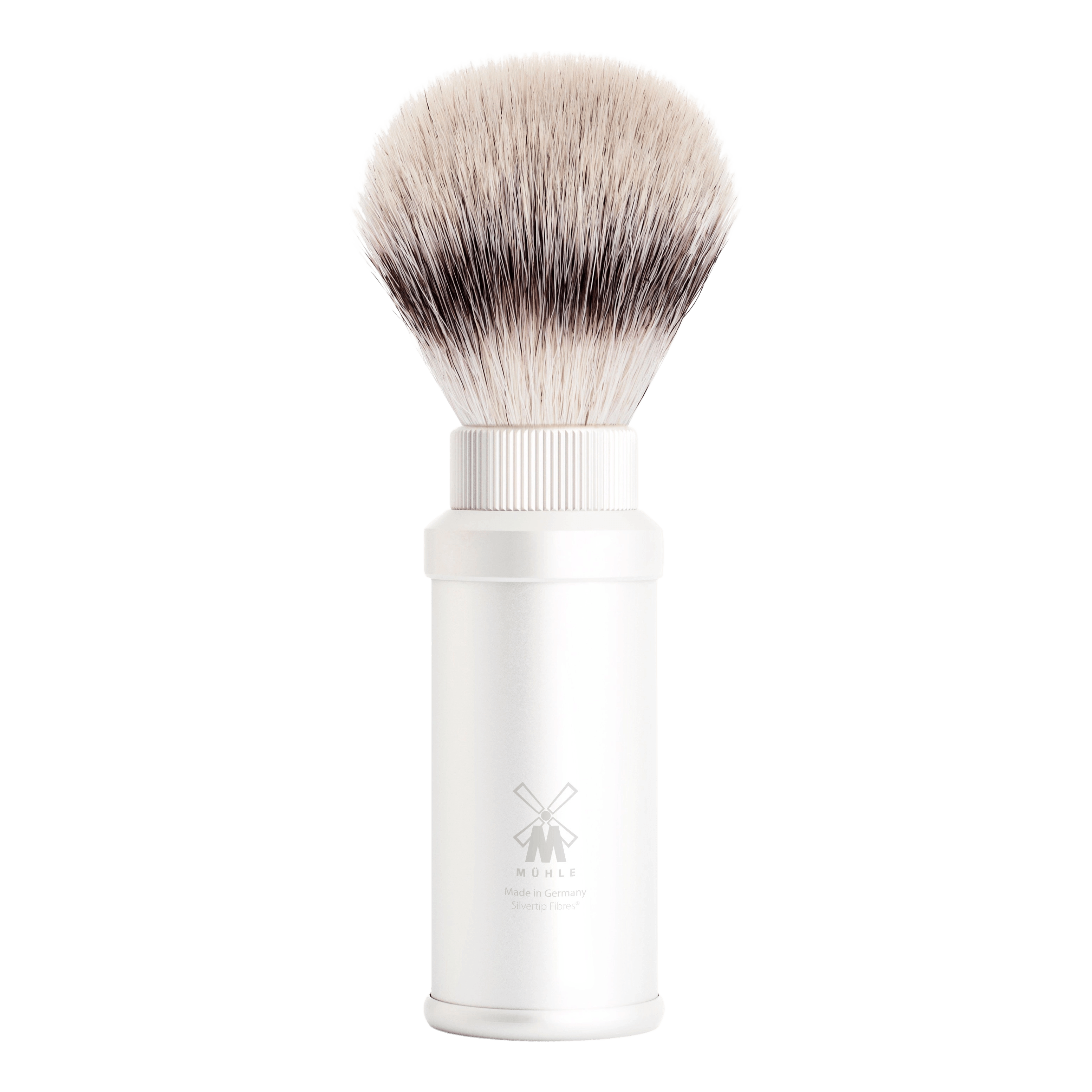 Mühle Silvertip Fibre reisebarberkost aluminium Aluminium