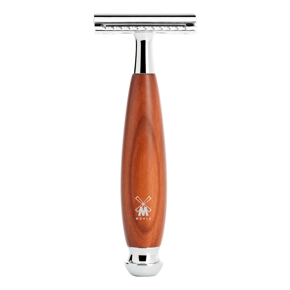 Mühle Vivo tradisjonell barberhøvel Plommetre