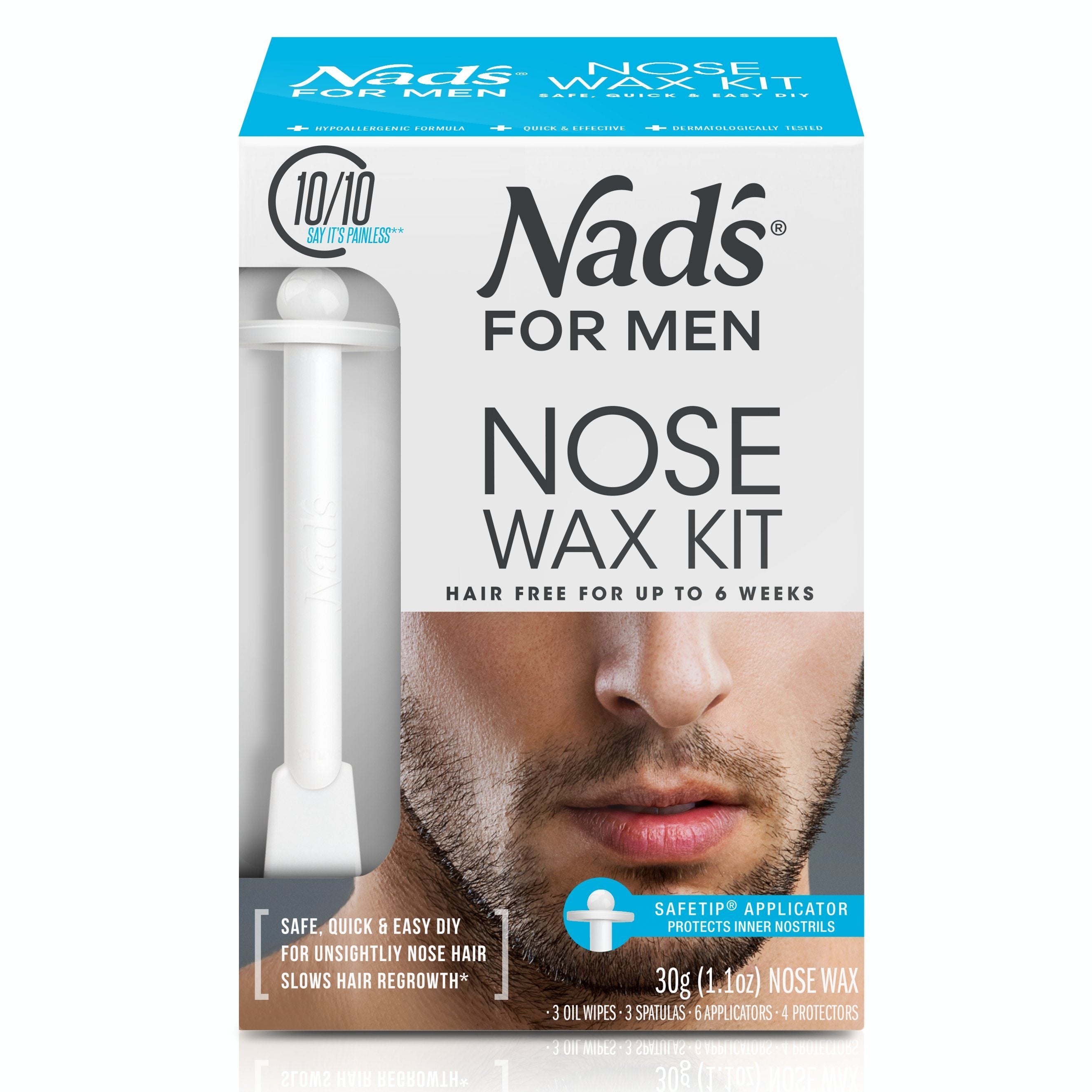Nad's Nose Wax Kit voks til fjerning av nesehår