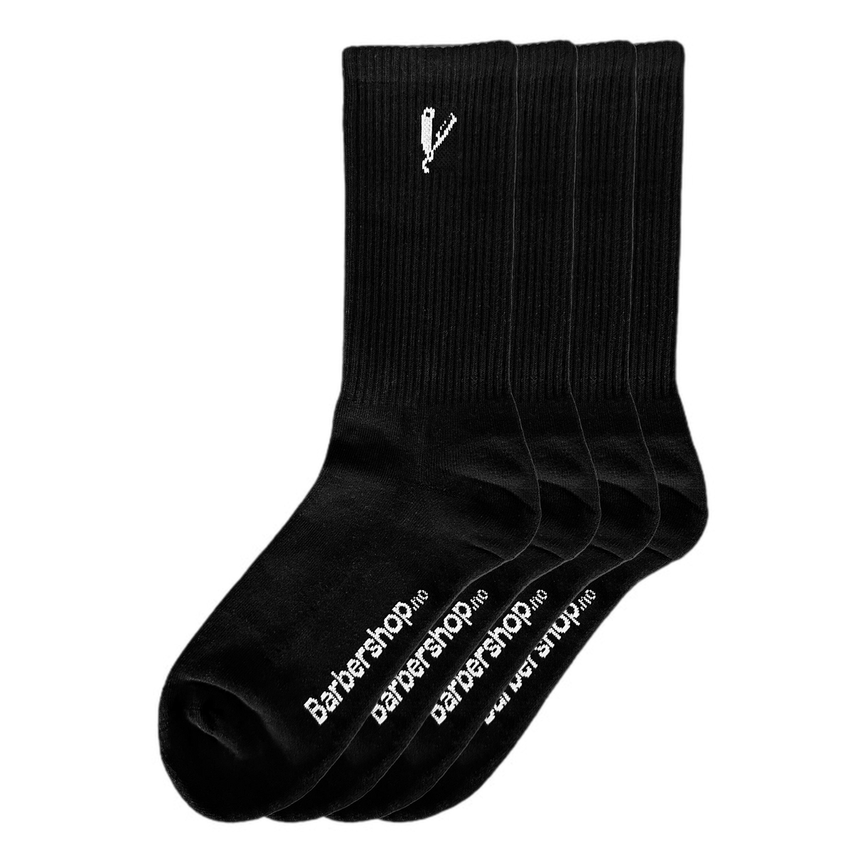 Sokker med barberkniv 2-pakning